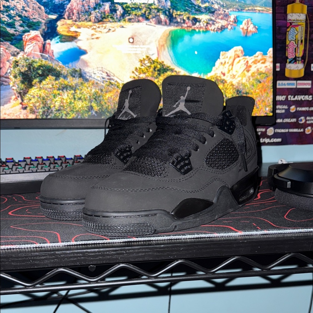 Jordan Triple Black Sneakers black cat